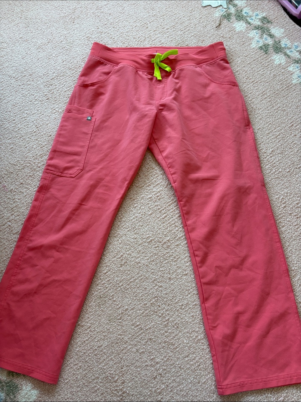 Coral figs scrub pants standard fit